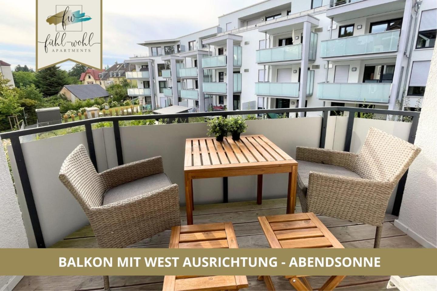 Semper Suite No1 - 2Zi Fewo 1-4 Pers, Balkon, Parkplatz, Hofgartennaehe 바이로이트 외부 사진